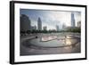 People's Square, Shanghai, China, Asia-Andy Brandl-Framed Photographic Print