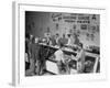 People Shopping for Food in Local Store-null-Framed Photographic Print