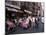 People Sitting at an Outdoor Restaurant, Little Italy, Manhattan, New York State-Yadid Levy-Mounted Photographic Print