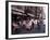 People Sitting at an Outdoor Restaurant, Little Italy, Manhattan, New York State-Yadid Levy-Framed Photographic Print