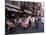 People Sitting at an Outdoor Restaurant, Little Italy, Manhattan, New York State-Yadid Levy-Mounted Photographic Print