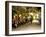People Sitting at Outdoor Cafes and Restaurants, Stuttgart, Germany-Yadid Levy-Framed Photographic Print