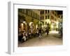 People Sitting at Outdoor Cafes and Restaurants, Stuttgart, Germany-Yadid Levy-Framed Photographic Print