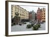 People Sitting at Stortorget Square in Gamla Stan, Stockholm, Sweden, Scandinavia, Europe-Yadid Levy-Framed Photographic Print