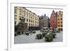 People Sitting at Stortorget Square in Gamla Stan, Stockholm, Sweden, Scandinavia, Europe-Yadid Levy-Framed Photographic Print