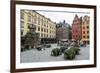 People Sitting at Stortorget Square in Gamla Stan, Stockholm, Sweden, Scandinavia, Europe-Yadid Levy-Framed Photographic Print