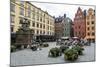 People Sitting at Stortorget Square in Gamla Stan, Stockholm, Sweden, Scandinavia, Europe-Yadid Levy-Mounted Photographic Print