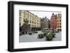 People Sitting at Stortorget Square in Gamla Stan, Stockholm, Sweden, Scandinavia, Europe-Yadid Levy-Framed Photographic Print