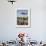 People Sitting on a Bench at Ribe City Center, Jutland, Denmark, Scandinavia, Europe-Yadid Levy-Framed Photographic Print displayed on a wall