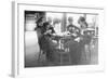 People Sitting with Drinks-null-Framed Photographic Print