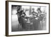 People Sitting with Drinks-null-Framed Photographic Print