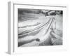 People Skiing and Sledding-null-Framed Photographic Print