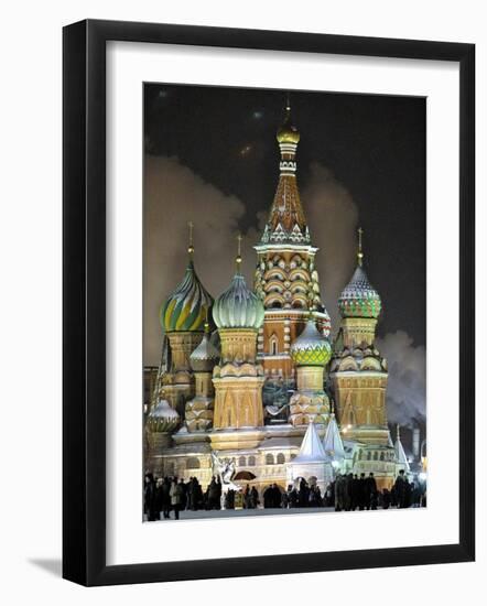 People Stroll-null-Framed Photographic Print