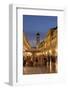 People Strolling and Cafes, Placa Lit Up at Dusk, Dubrovnik, Croatia, Europe-John Miller-Framed Photographic Print