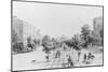 People Strolling through Washington D.C.-null-Mounted Giclee Print