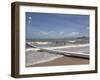 People Swimming Within Stinger Protection Net at Palm Cove-Nick Servian-Framed Photographic Print