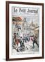 People under French Protection Massacred by Siamese Soldiers, Siam, 1903-null-Framed Giclee Print