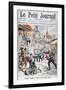 People under French Protection Massacred by Siamese Soldiers, Siam, 1903-null-Framed Giclee Print