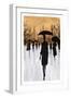 People under Rain in New York-isaxar-Framed Photographic Print