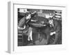 People Using Patent Model of Telephone-null-Framed Photographic Print