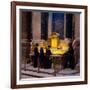 People Viewing the Constitution and Declaration of Independence-null-Framed Photographic Print