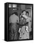 People Voting During Japanese Elections-Alfred Eisenstaedt-Framed Stretched Canvas