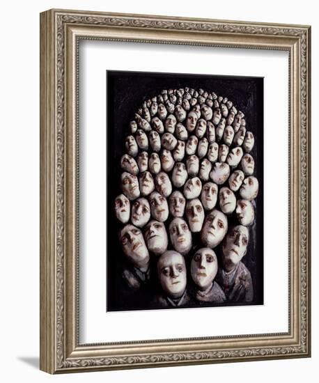 People Waiting, 1986-Evelyn Williams-Framed Giclee Print