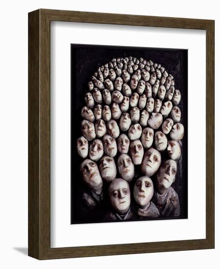 People Waiting, 1986-Evelyn Williams-Framed Giclee Print