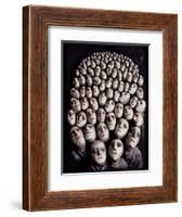 People Waiting, 1986-Evelyn Williams-Framed Giclee Print