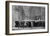 People Waiting in the Rain in Order to Attend a Service at Westminster Abbey, London, 1910-null-Framed Giclee Print