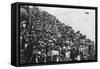 People Waiting to Go on a Boat Trip, Bournemouth Pier, August 1921-null-Framed Stretched Canvas