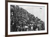 People Waiting to Go on a Boat Trip, Bournemouth Pier, August 1921-null-Framed Giclee Print