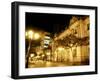 People Walk Past the San Francisco Palace in Bogota, Colombia, in This September 30, 2006 Photo-William Fernando Martinez-Framed Photographic Print