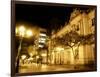 People Walk Past the San Francisco Palace in Bogota, Colombia, in This September 30, 2006 Photo-William Fernando Martinez-Framed Photographic Print