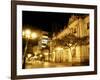 People Walk Past the San Francisco Palace in Bogota, Colombia, in This September 30, 2006 Photo-William Fernando Martinez-Framed Photographic Print