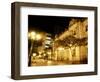 People Walk Past the San Francisco Palace in Bogota, Colombia, in This September 30, 2006 Photo-William Fernando Martinez-Framed Photographic Print