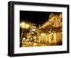 People Walk Past the San Francisco Palace in Bogota, Colombia, in This September 30, 2006 Photo-William Fernando Martinez-Framed Photographic Print