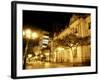 People Walk Past the San Francisco Palace in Bogota, Colombia, in This September 30, 2006 Photo-William Fernando Martinez-Framed Photographic Print