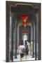 People Walking Along Corridor at Chen Clan Academy, Guangzhou, Guangdong, China, Asia-Ian Trower-Mounted Premium Photographic Print