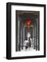 People Walking Along Corridor at Chen Clan Academy, Guangzhou, Guangdong, China, Asia-Ian Trower-Framed Photographic Print