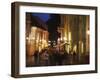 People Walking Along Pilies Gatve at Dusk, Vilnius, Lithuania, Baltic States, Europe-Ian Trower-Framed Photographic Print