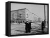People Walking around on Stalinalle-null-Framed Stretched Canvas