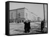 People Walking around on Stalinalle-null-Framed Stretched Canvas