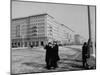 People Walking around on Stalinalle-null-Mounted Photographic Print
