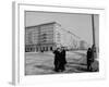 People Walking around on Stalinalle-null-Framed Photographic Print