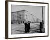 People Walking around on Stalinalle-null-Framed Photographic Print