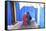 People Walking in Oudaia Kasbah, Rabat, Morocco, North Africa-Neil Farrin-Framed Stretched Canvas