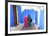 People Walking in Oudaia Kasbah, Rabat, Morocco, North Africa-Neil Farrin-Framed Photographic Print