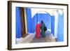 People Walking in Oudaia Kasbah, Rabat, Morocco, North Africa-Neil Farrin-Framed Photographic Print