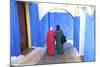 People Walking in Oudaia Kasbah, Rabat, Morocco, North Africa-Neil Farrin-Mounted Photographic Print